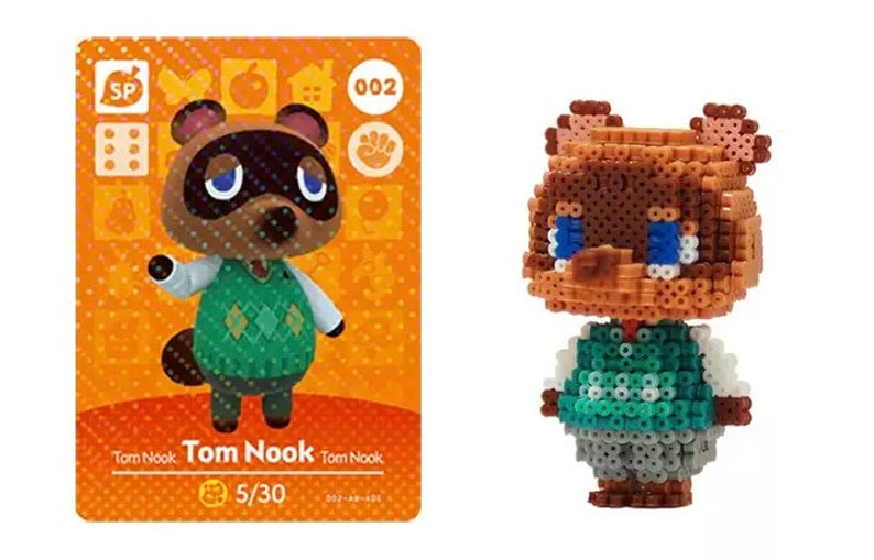 Animal Crossing 3D Perler Bead Pattern Tutorial - Etsy