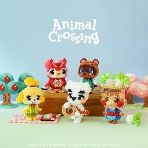 Animal Crossing 3D Perler Bead Pattern Tutorial