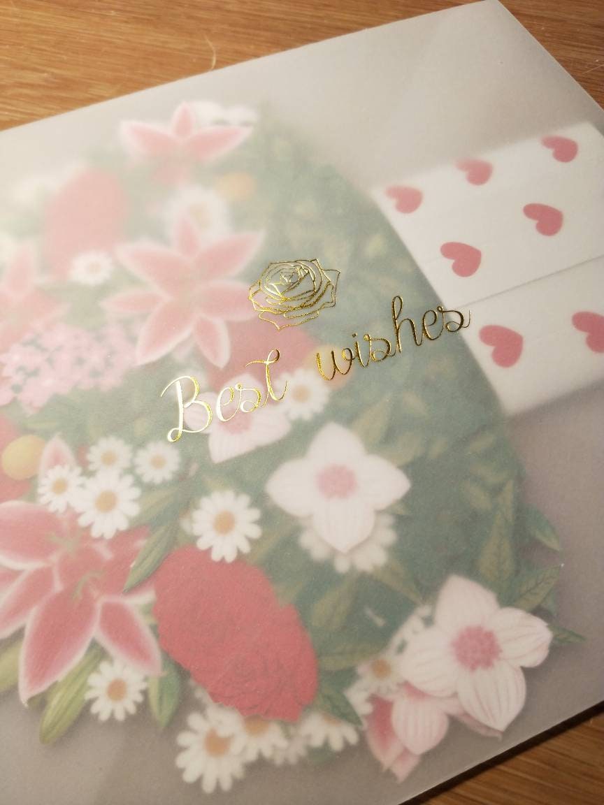 Cherry Bouquet - Pop Up 3D Card Father&#39;s Mother’s Day Birthday Valentines Wedding Anniversary Thank You Keepsake Blossoms will Last All Year