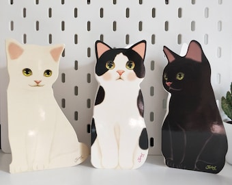 Cat - Pop Up 3D Card Greeting Card Birthday Card Cute Standing Animals Card