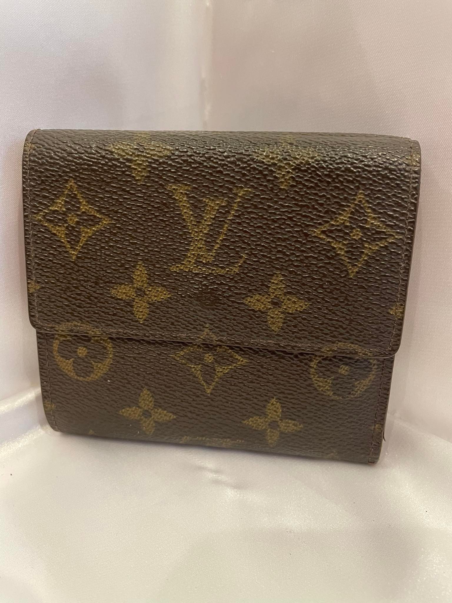 Buy Louis Vuitton Monogram Portefeiulle Elise Trifold Wallet Online in  India 