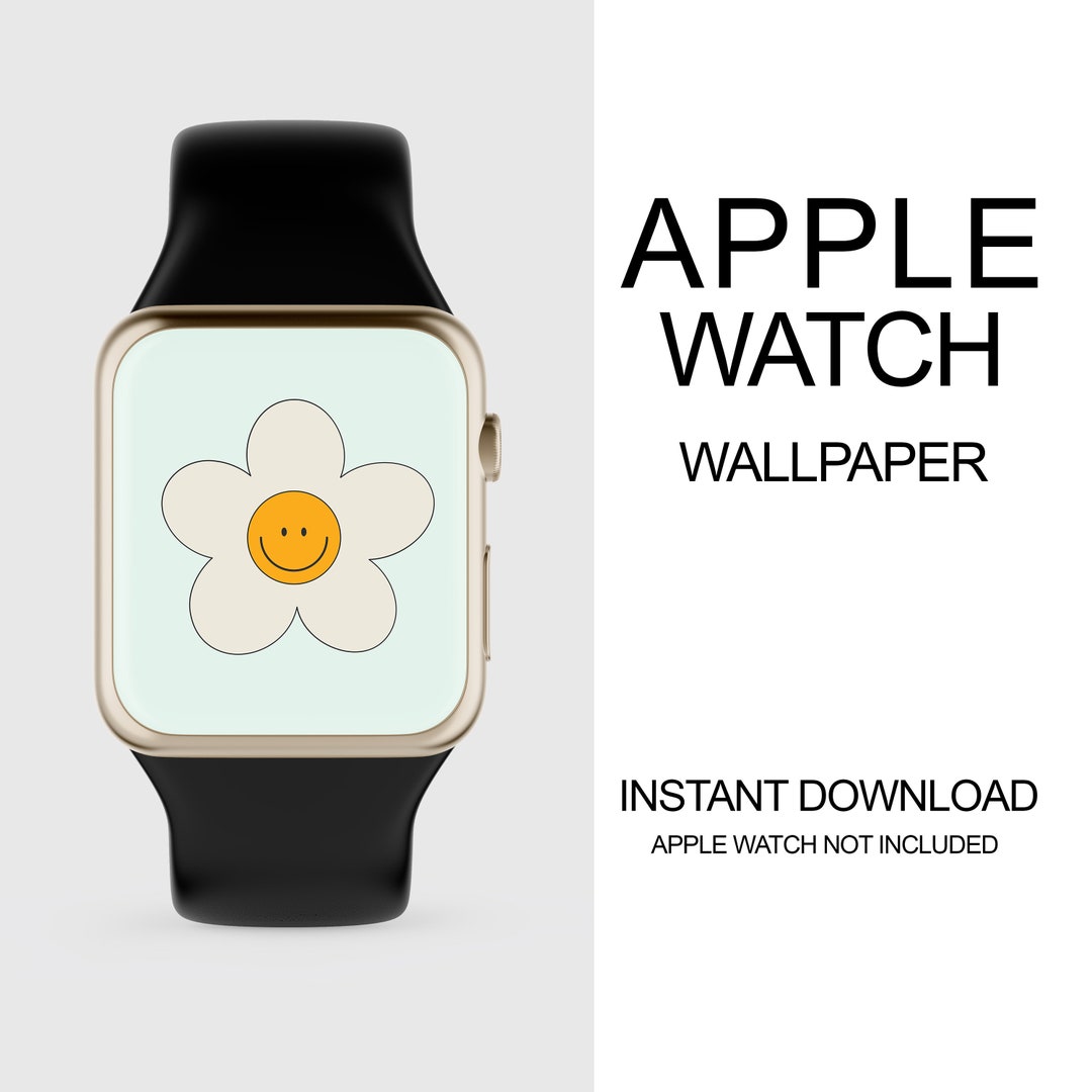 Daisy Flower Apple Watch Wallpaper, Wolf Watch Wallpaper, Watch