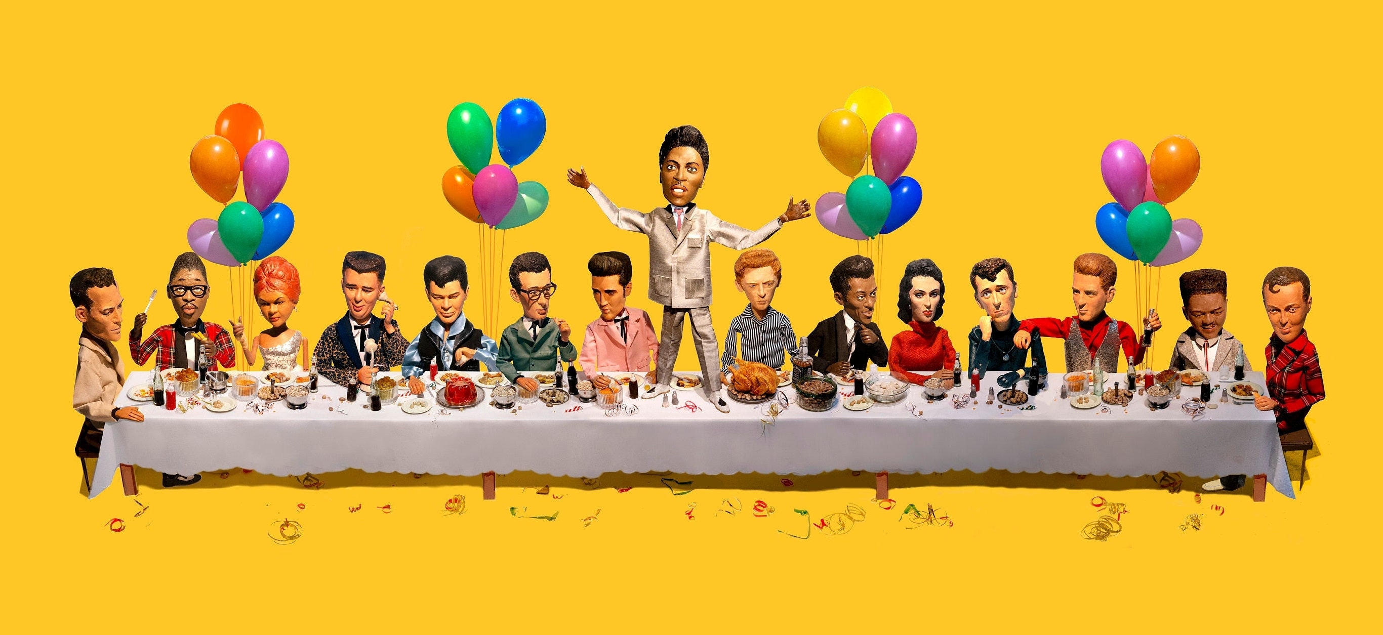 Rock and Roll Greeting / Birthday / Invitation Cards KGM Marionettes - Etsy