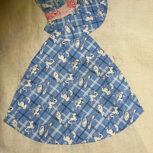 Vintage Sunbonnet Sue quilt blocks-1930s