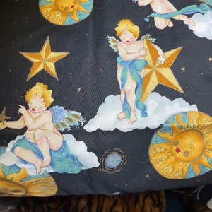 Vintage Alexander Henry fabric-angels!