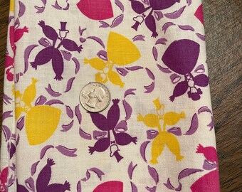 Vintage novelty feedsack-quarter of a sack!