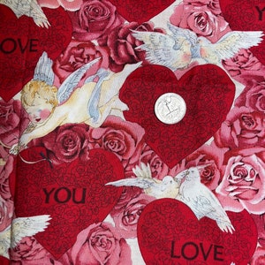 Vintage Alexander Henry fabric-Valentines!