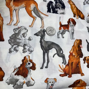 vintage Alexander Henry fabric-dogs!