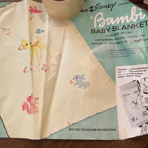 Vintage Paragon baby blanket kit