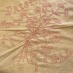 1900s Pinkwork quilt blocks