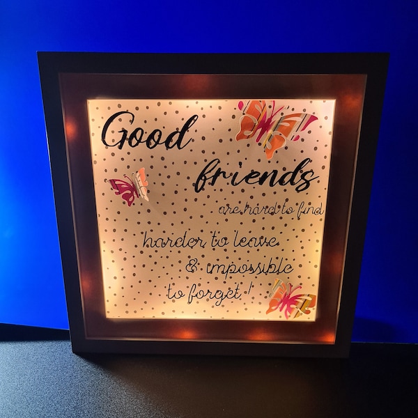 light up shadow box