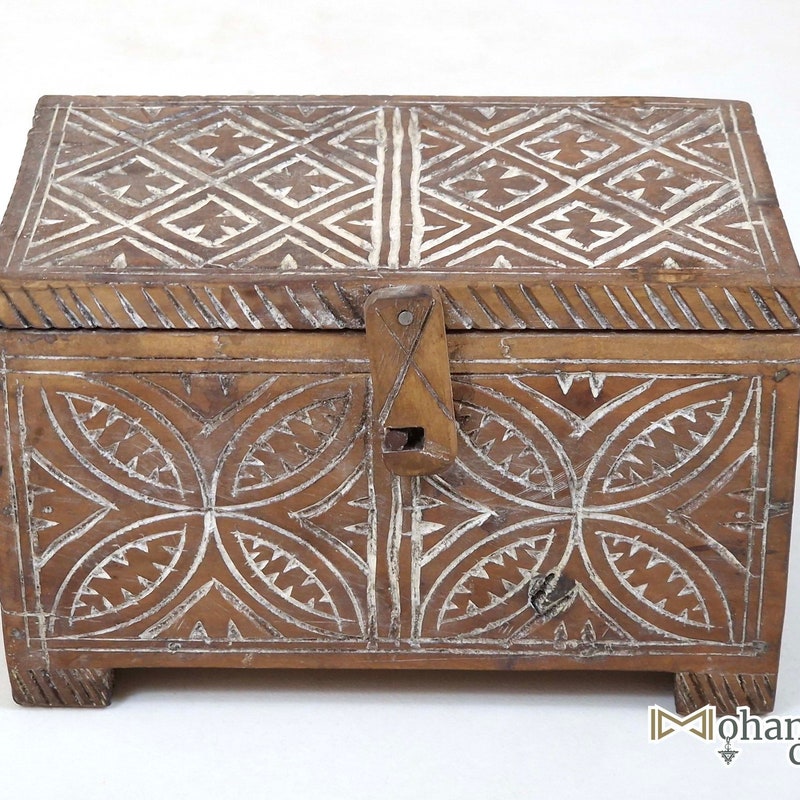 Rustic Wooden Chest - Etsy