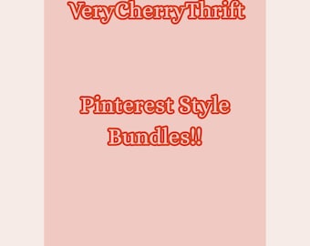 Pacchetto stile Pinterest di seconda mano