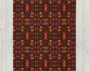 Phulkari Decke | Punjabi Geschenke | Wohndekor