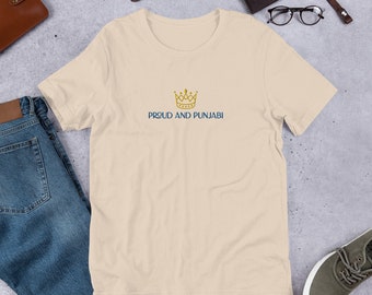 Proud and Punjabi embroidered t-shirt