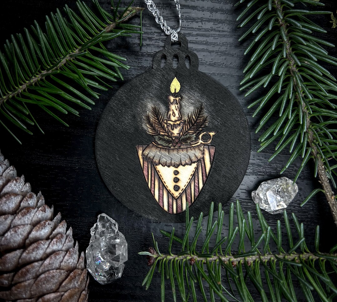 Victorian Gothic Christmas Ornament - Etsy