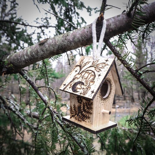 Mini Floral Birdhouse