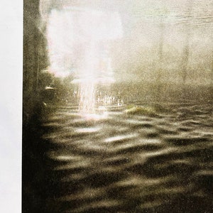 Risograph Print Photography Series: Fading Water
