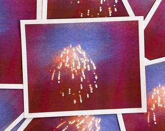 Risograph Photography Series: Fireworks