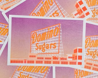 Domino Sugar Baltimore Risograph Print Series 1B