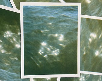 Risograph Photography Series: Water 02A (Large)