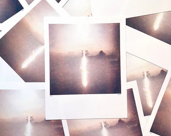 Risograph Print Photography Series: Abandoned Pier
