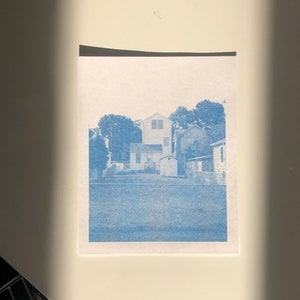 Risograph Photography Print Series: Suburban Vernacular