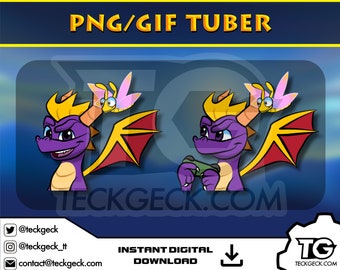 Spyro GIF Tuber | Premade Vedotuber