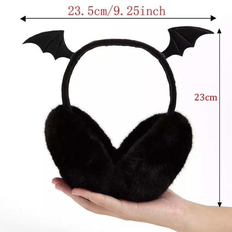 goth earmuffs