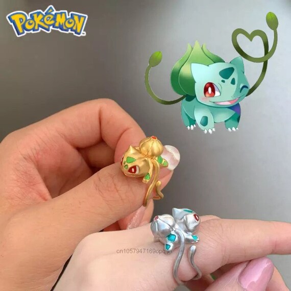 Pokemon Bulbasaur Jewelry Ring Etsy