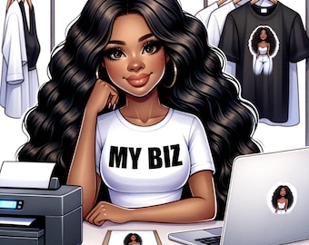 AI Business Cartoon Illustrations: Midjourney Co-Work & Artwork Access