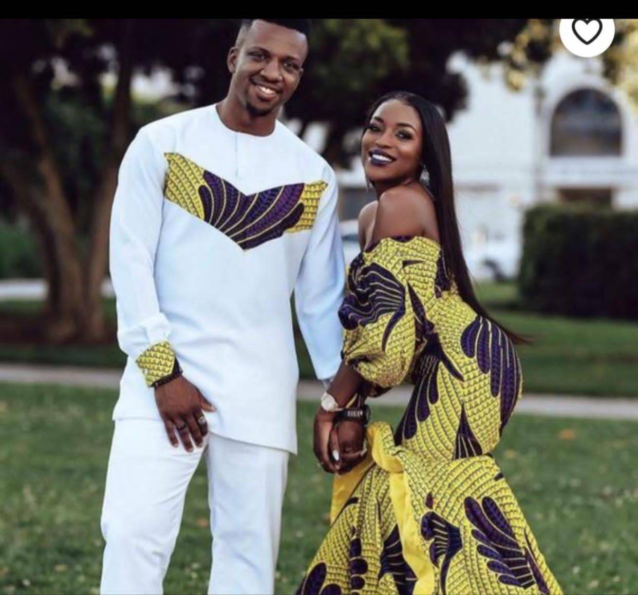 African Clothing African Couple Outfit Couples Attire - Etsy