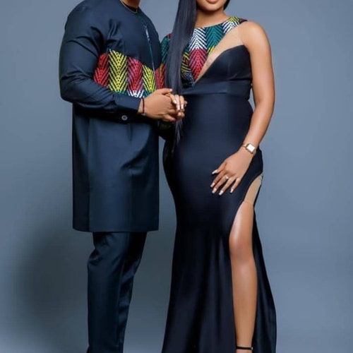 African Print Ankara Couple Summer Matching Outfit