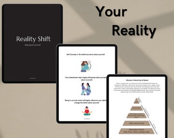 Reality Shift - Self Guided Journal to Reprogram your mind and learn your attachment Style