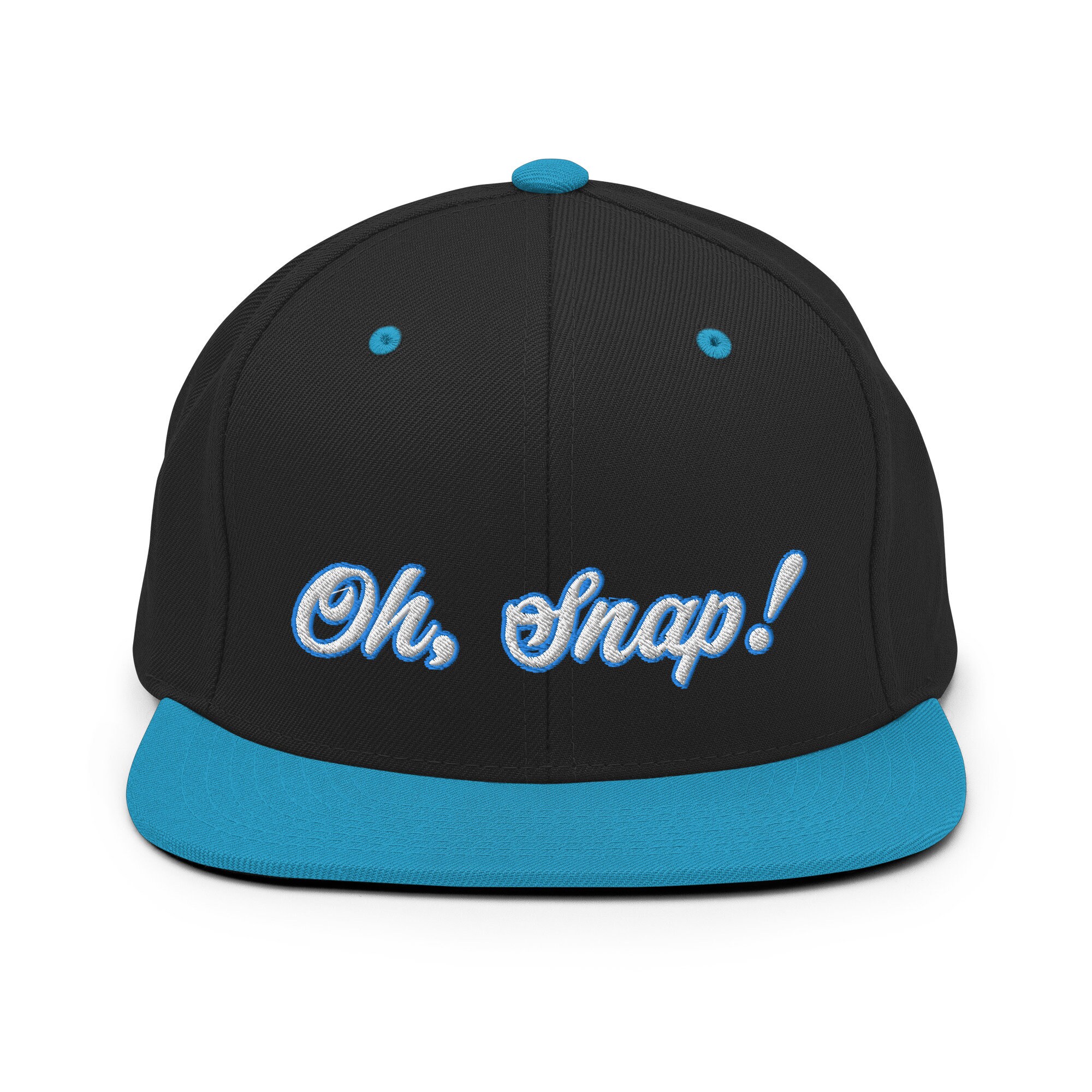Oh Snap Hat embroidered Snapback Hat | Etsy