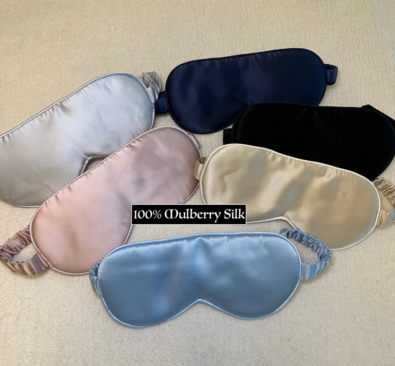 Silk Bonnet & Eye Mask Gift Set - 100% Mulberry Silk  display picture 3
