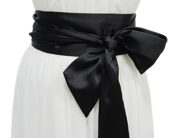 Ice silk Belt - Two Sides | Two layers Sash - 2.5M Length