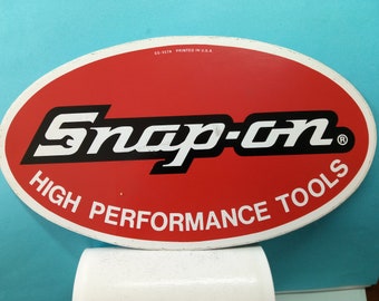 Snap-on tools Logo Decal magnet fridge toolbox Garage man-cave new bottle opener