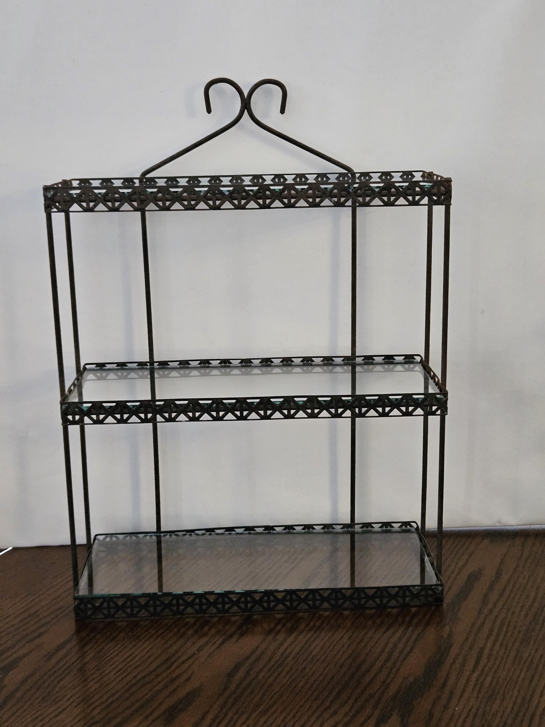 Vintage Glass Shelf - Etsy