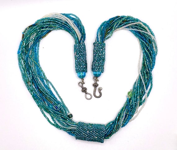 ネックレス・ペンダント Ocean Beads Necklace Ocean Beaded Necklace 8mm
