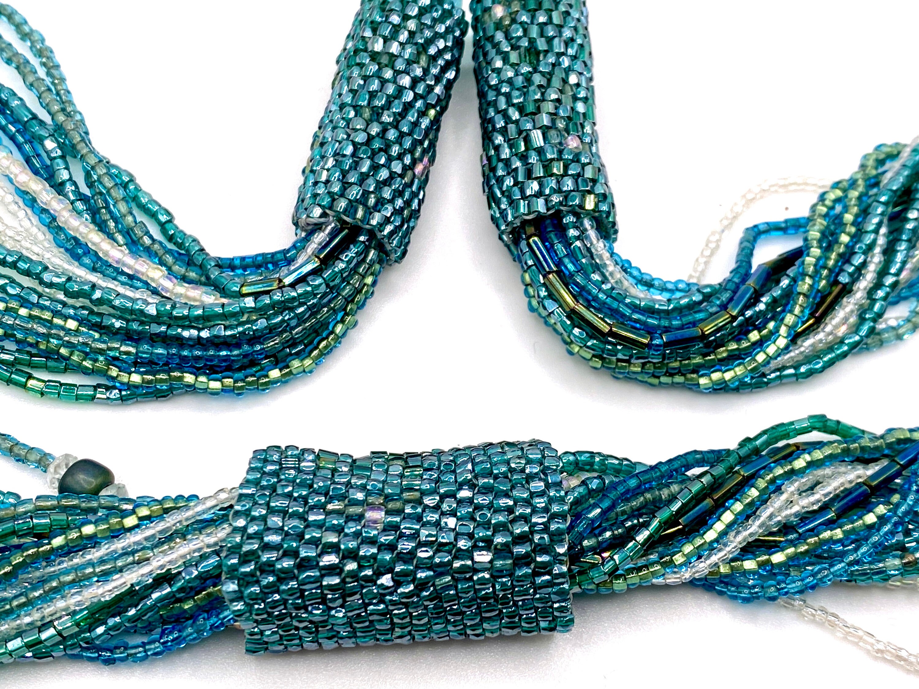 ネックレス・ペンダント Ocean Beads Necklace Ocean Beaded Necklace 8mm