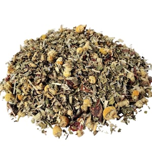 Northern Lights Herbal Tea - Loose Leaf Tea - Chamomile and Mint - Caffeine Free
