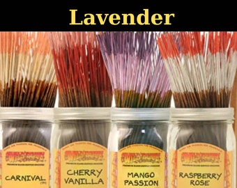 Lavender - Hand Dipped Incense Sticks - Choose Your Quantity