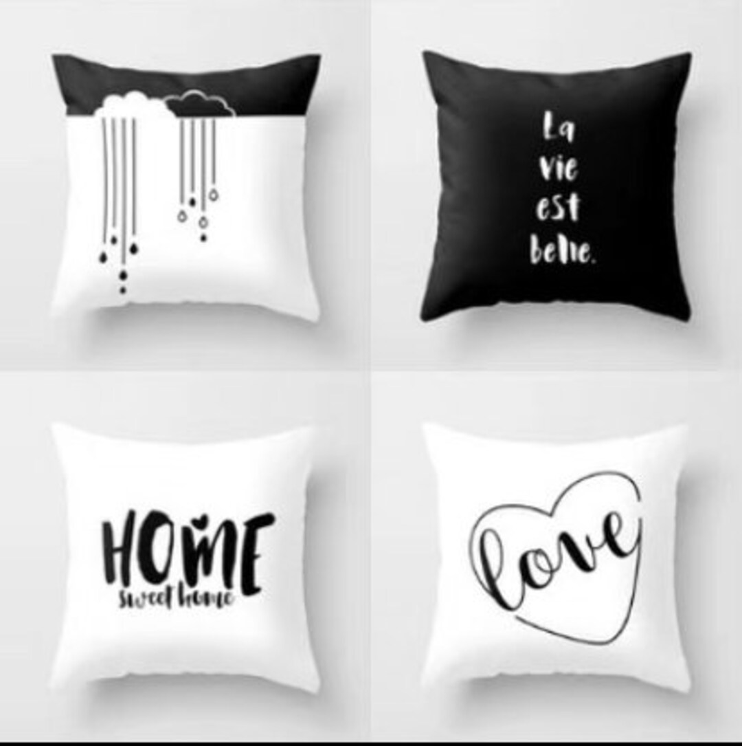 Decorative Cushion Cover Etsy