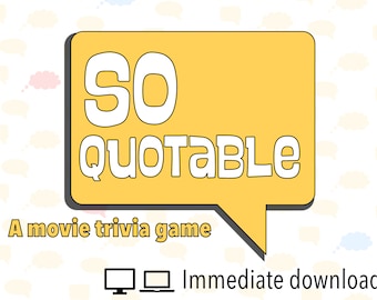 ¡Tan cotizable! Un juego de preguntas sobre películas