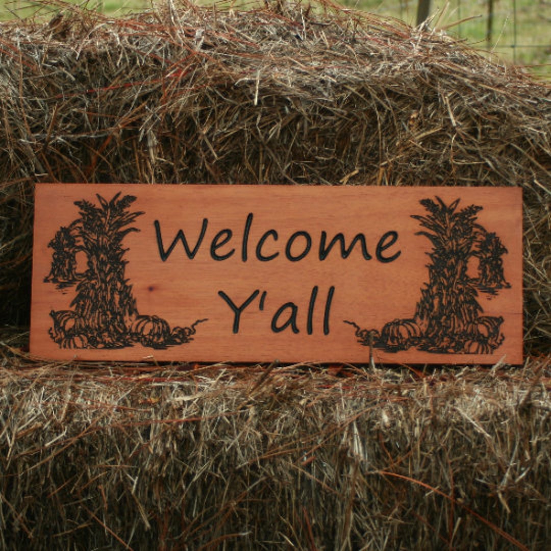 Custom Wood Sign Personalized Sign Welcome Indoor Outdoor Custom Wood ...