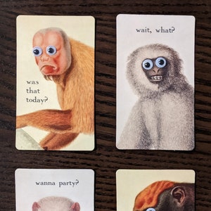 Silly Refrigerator Magnets!  With Googly Eyes, Various Designs