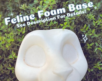 Read description DO NOT BUY - Expanding Foam Toony Feline Foam Head Base