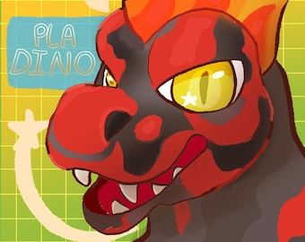 3D-geprinte dinosaurus T-Rex fursuit-maskerbasis, cosplayhoofd