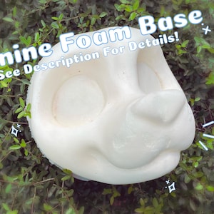 Read description DO NOT BUY - Expanding Foam Toony Canine Foam Head Base